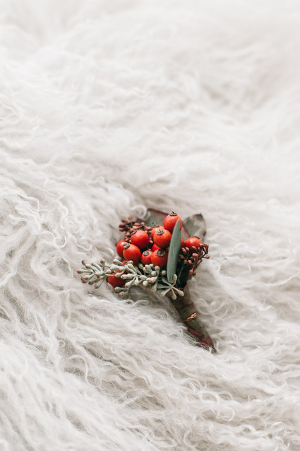 Berry boutonnière Inspiration