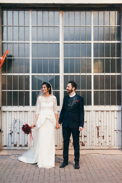 Romantic autumn Italian wedding