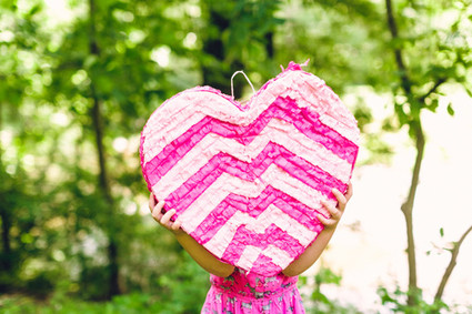 heart piñata