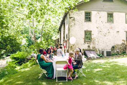 pink floral birthday party