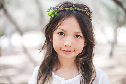 girls flower crown