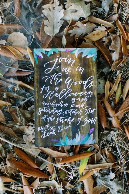 wood invite Inspiration