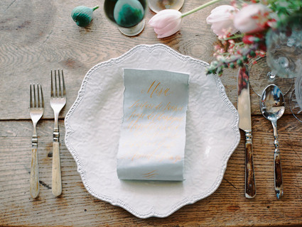 Place setting Inspiration