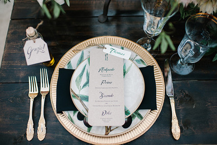 Place setting Inspiration