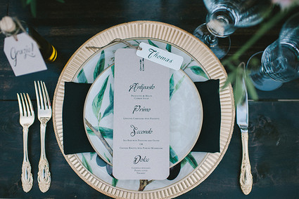 Place setting Inspiration