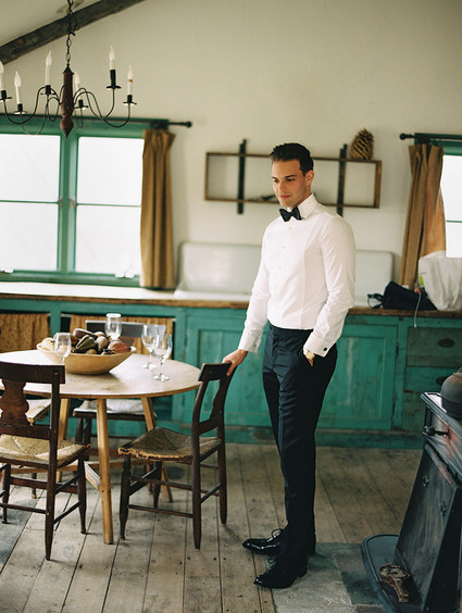 Groom portrait
