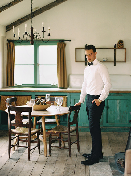 Groom portrait