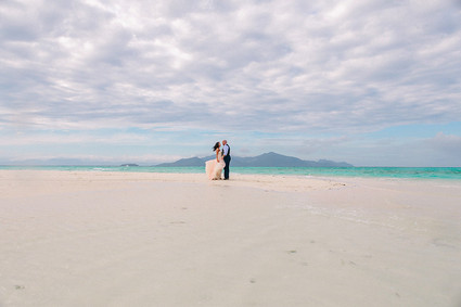 Fiji elopement portrait