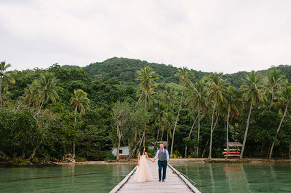 Fiji elopement portrait