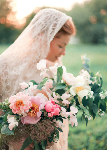 Summer bridal bouquet