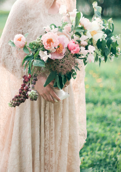 Summer bridal bouquet