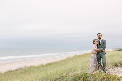Hamptons wedding portrait