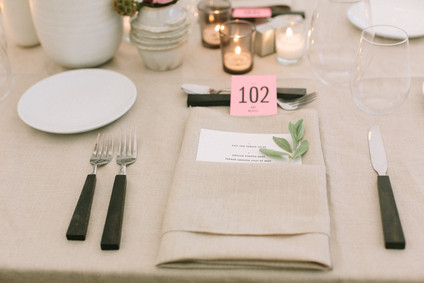 Place setting Inspiration