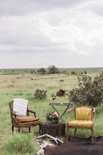 Bohemian lounge area