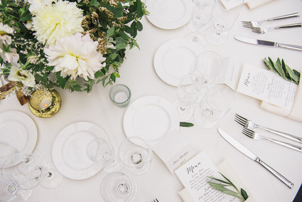 Wedding tablescape