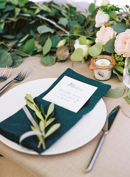 Place setting Inspiration