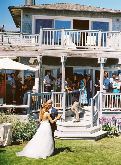 First dance portrait