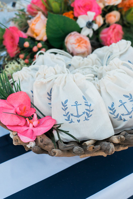 Nautical wedding favors