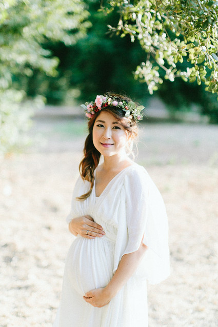 romantic maternity photos