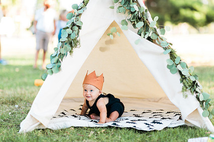 Modern Wild Thing 1st Birthday party
