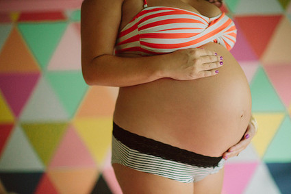 modern maternity photos