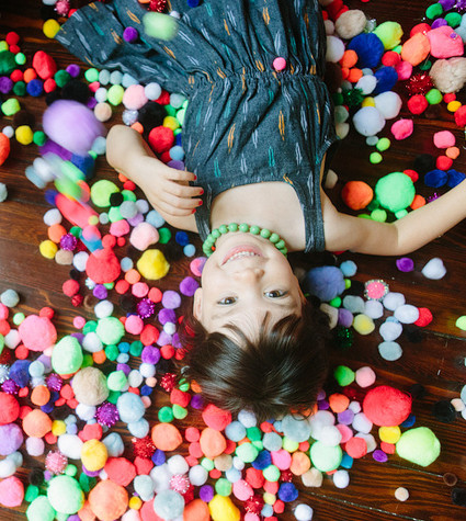 confetti portrait Inspiration