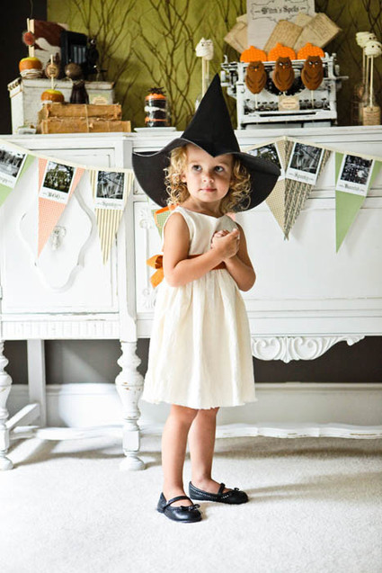 little girl witch costume