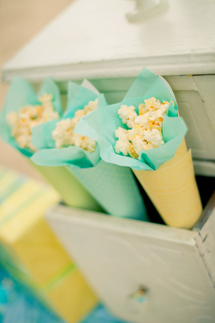 blue and yellow baby shower ideas