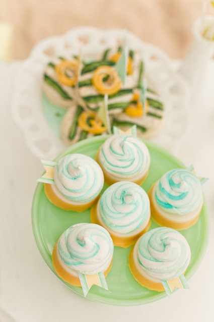 blue and yellow baby shower ideas