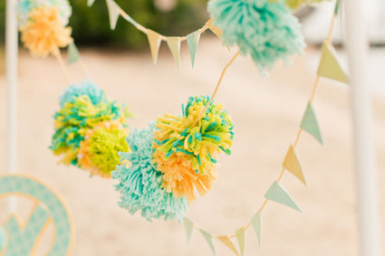 blue and yellow baby shower ideas