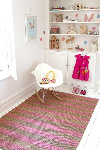 pink kids room Inspiration