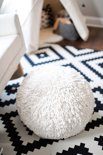 black and white boys nursery