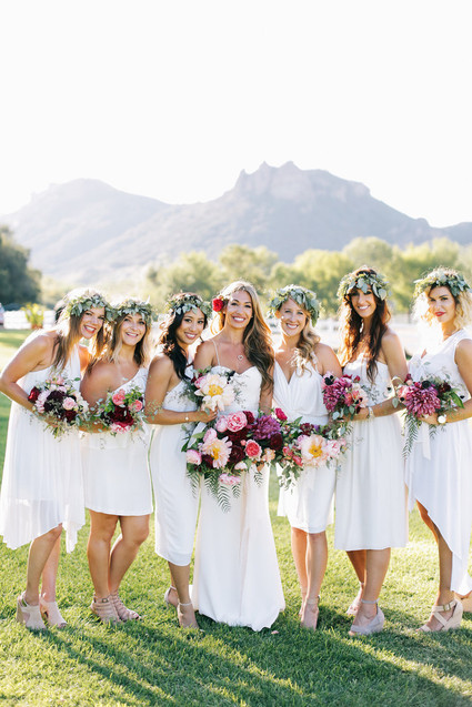 Bridesmaids portrait