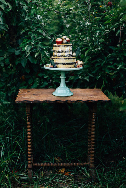 Fall wedding cake