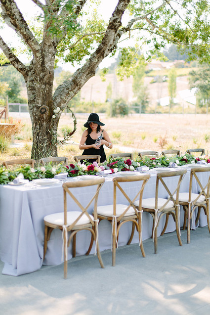 Harvest dinner party