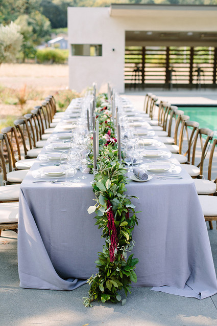 Harvest dinner party tablescape