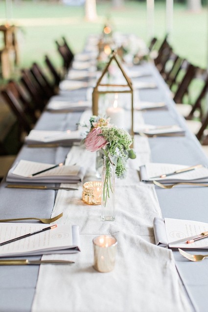 Wedding tablescape
