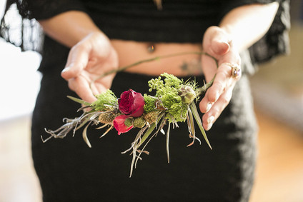 Wedding floral crowns