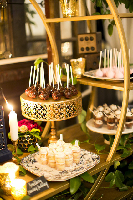 Wedding dessert display