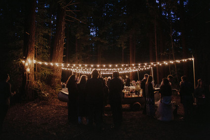 Camp themed wedding