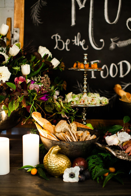 Industrial modern winter wedding inspiration