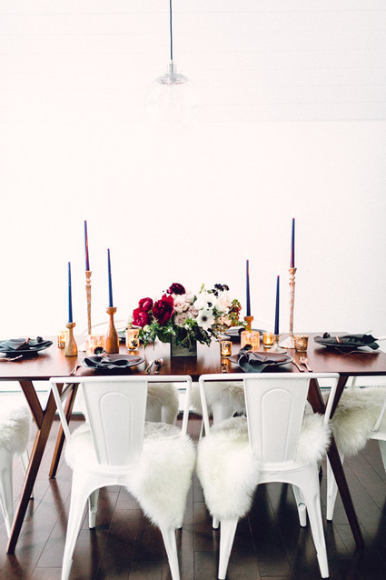 Cozy winter wedding inspirations Inspiration