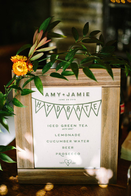Wedding signage