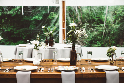 Wedding tablescape
