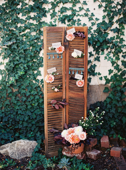 Escort card display Inspiration