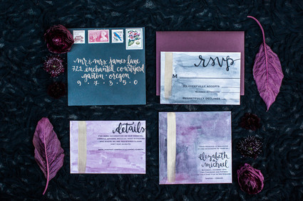 Wedding invitation suite