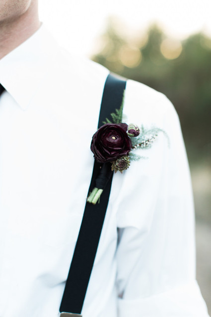 Groom's boutonnière Inspiration