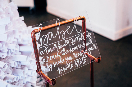 Event calligraphy