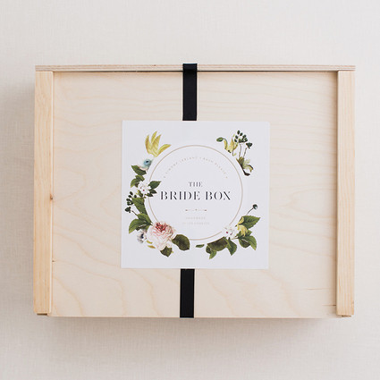 Simone LeBlanc wedding gift box