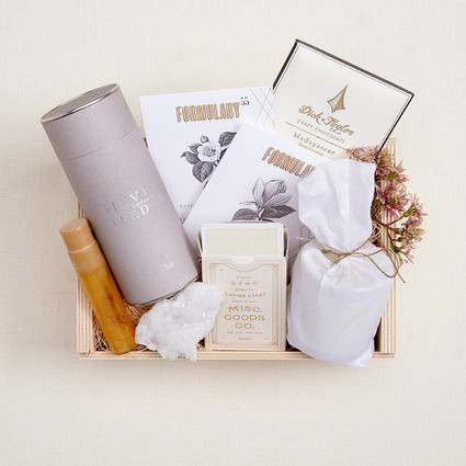 Simone LeBlanc wedding gift box
